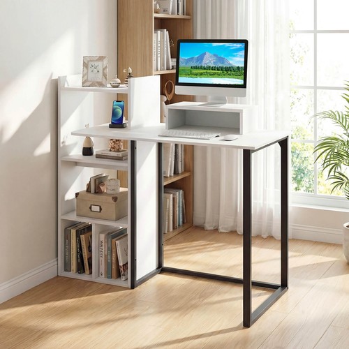 Computer desk with charging - desk,