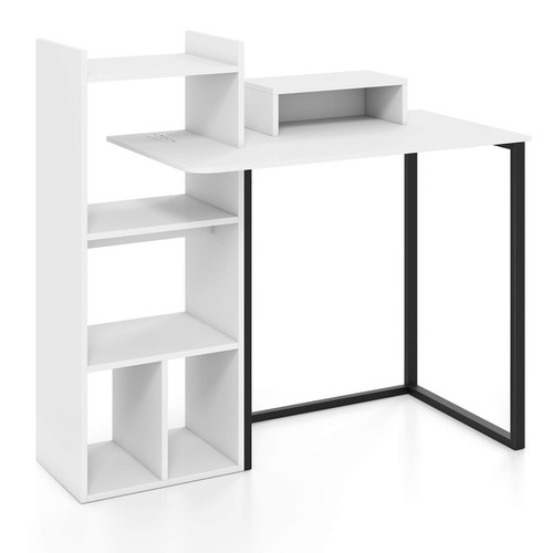 Computer desk with - computer,