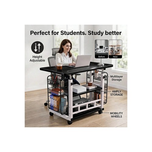 Mobile computer desk - mobile,